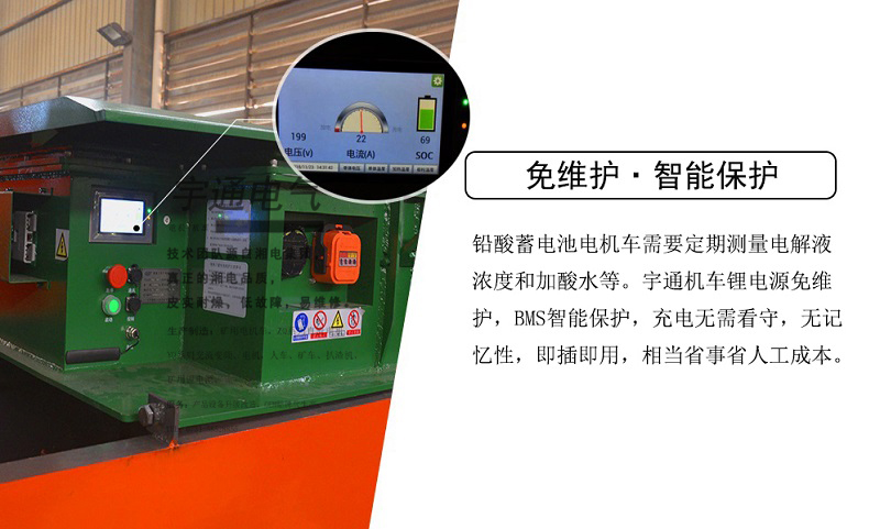 湘潭CTY12/6GB型锂电蓄电池电机车(图5)